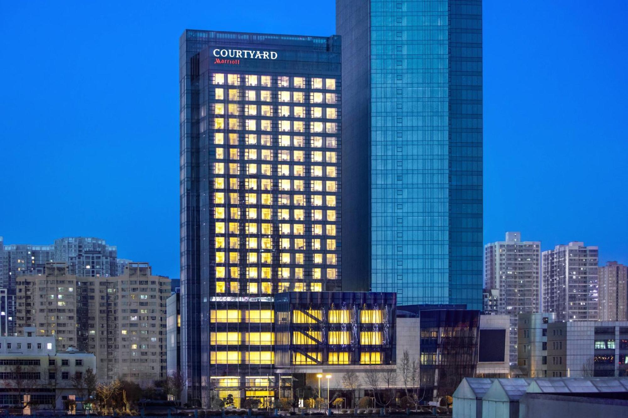 Hotel Courtyard By Marriott Xi'An North Exterior foto